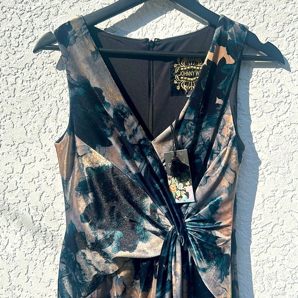 Johnny Was Sherwood Mist velvet dress NWT - Picture 5 of 5